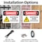 Signmission Electrical Room Storage Prohibited Danger Sign, Plastic, 10in W x 7in L, 2PK OS-2PACK-DS-P-710-L-2233 - alternate 4